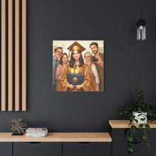 Load image into Gallery viewer, Graduation Canvas Print, Personalized Gift, Graduation Decor, Student Artwork, Wall Art for Celebrations
