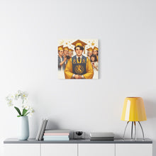 Load image into Gallery viewer, Graduation Canvas Art, Wall Décor, Gift for Grads, Celebration Artwork, Inspirational Home Decor
