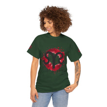 Load image into Gallery viewer, Bold Graphic Aries T-Shirt, Unisex Tee for Astrology Lovers, Unique Gift for Birthdays, Casual Wear, Statement Piece
