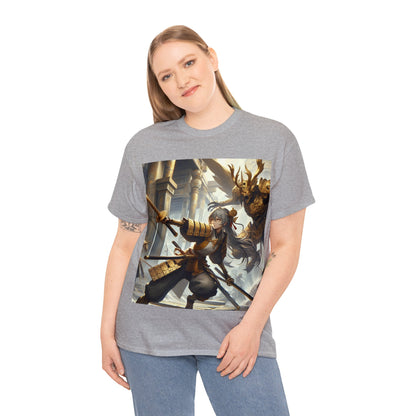 Samurai Capricorn (F4) Unisex Heavy Cotton Tee