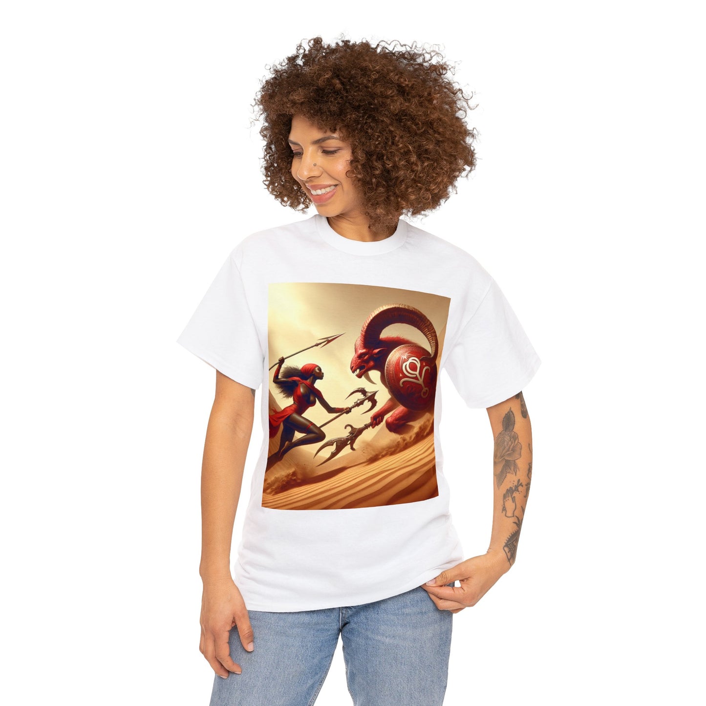 Aries Zulu (F3) Unisex Heavy Cotton Tee