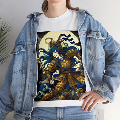 Samurai Aquarius (F1) Unisex Heavy Cotton Tee