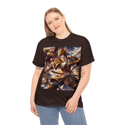 Samurai Virgo (3) Unisex Heavy Cotton Tee