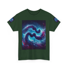 Load image into Gallery viewer, Aquarius Galaxy Themed Unisex Heavy Cotton Tee, Cosmic T-Shirt, Sci-Fi Apparel, Unique Space Graphic Tee, Gifts for Star Wars Lovers, Trendy [...]
