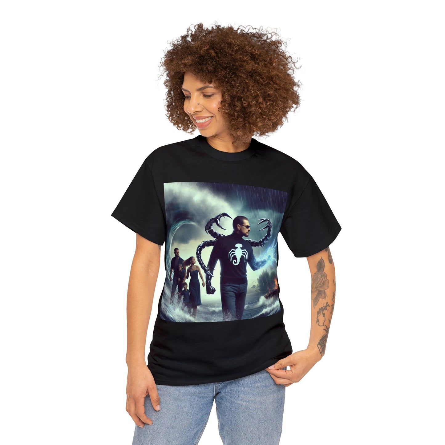 Scorpio Father's Day (3) Unisex Heavy Cotton Tee