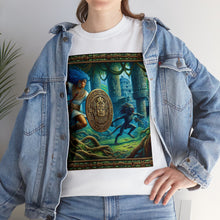 Load image into Gallery viewer, Aquarius Aztec (4) Unisex Heavy Cotton Tee
