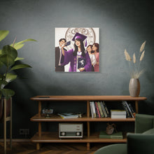 Load image into Gallery viewer, Graduation Canvas Art Print, Perfect Gift for Graduates, Wall Decor for Celebration, Home Office Decoration, Unique Graduation Gift
