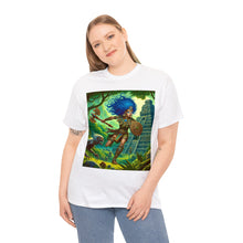 Load image into Gallery viewer, Aquarius Aztec (F2) Unisex Heavy Cotton Tee
