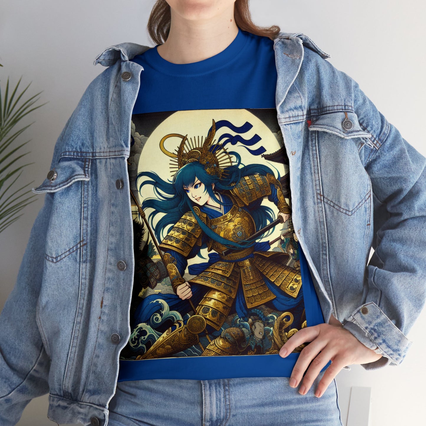 Samurai Aquarius (F1) Unisex Heavy Cotton Tee