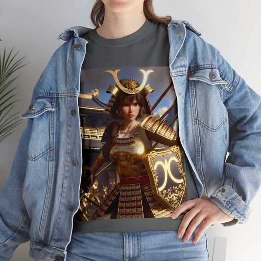 Samurai Virgo (F4) Unisex Heavy Cotton Tee