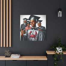Load image into Gallery viewer, Graduation Celebration Canvas Wall Art, Family Graduation Gift, Custom Graduate Canvas, Home Decor for Graduates, Graduation [...]

