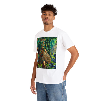 Taurus Aztec (4) Unisex Heavy Cotton Tee