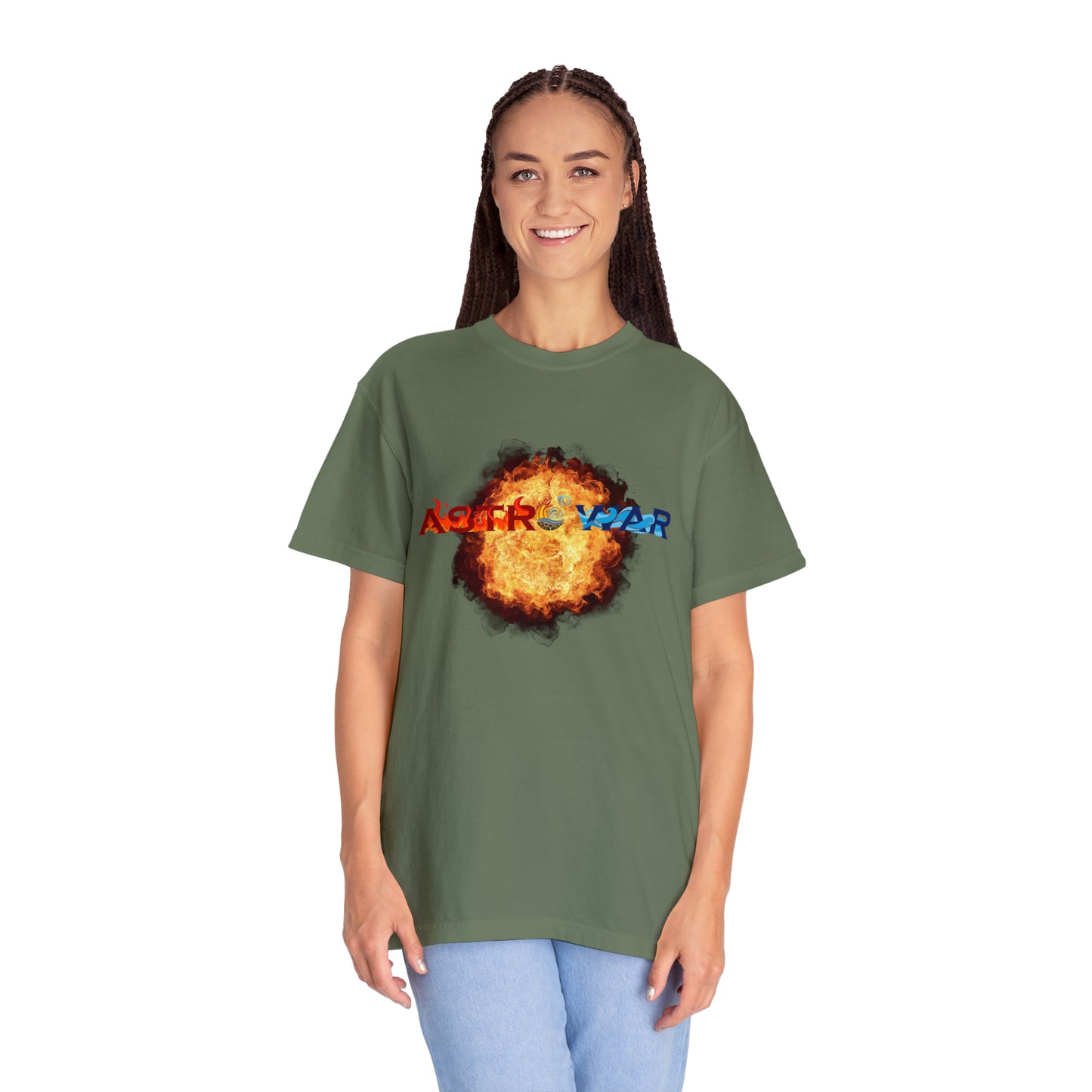 Astro War Unisex Garment-Dyed T-shirt