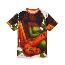 Load image into Gallery viewer, Romantic Pisces Couple Graphic Tee - Unisex Cut &amp; Sew Design for Love in Every Occasion
