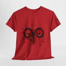 Load image into Gallery viewer, Edgy Aries Graphic Tee, Astrology Shirt, Perfect Gift for Zodiac Lovers, Unisex Cotton Top, Stylish Casual Wear
