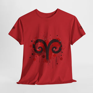 Edgy Aries Graphic Tee, Astrology Shirt, Perfect Gift for Zodiac Lovers, Unisex Cotton Top, Stylish Casual Wear