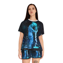 Load image into Gallery viewer, Aquarius Women&#39;s Short Pajama Set (AOP)
