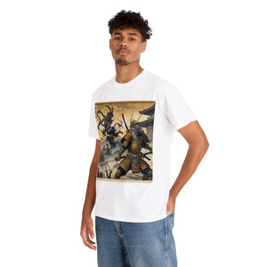 Samurai Capricorn (2) Unisex Heavy Cotton Tee