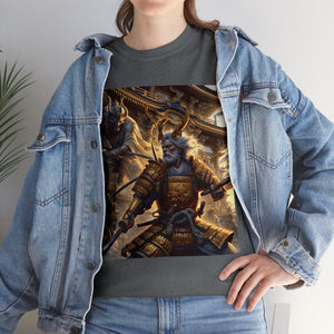 Samurai Capricorn (4) Unisex Heavy Cotton Tee