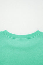 Load image into Gallery viewer, Aruba Blue Cute Halloween Ghost Embroidered Casual Sweatshirt
