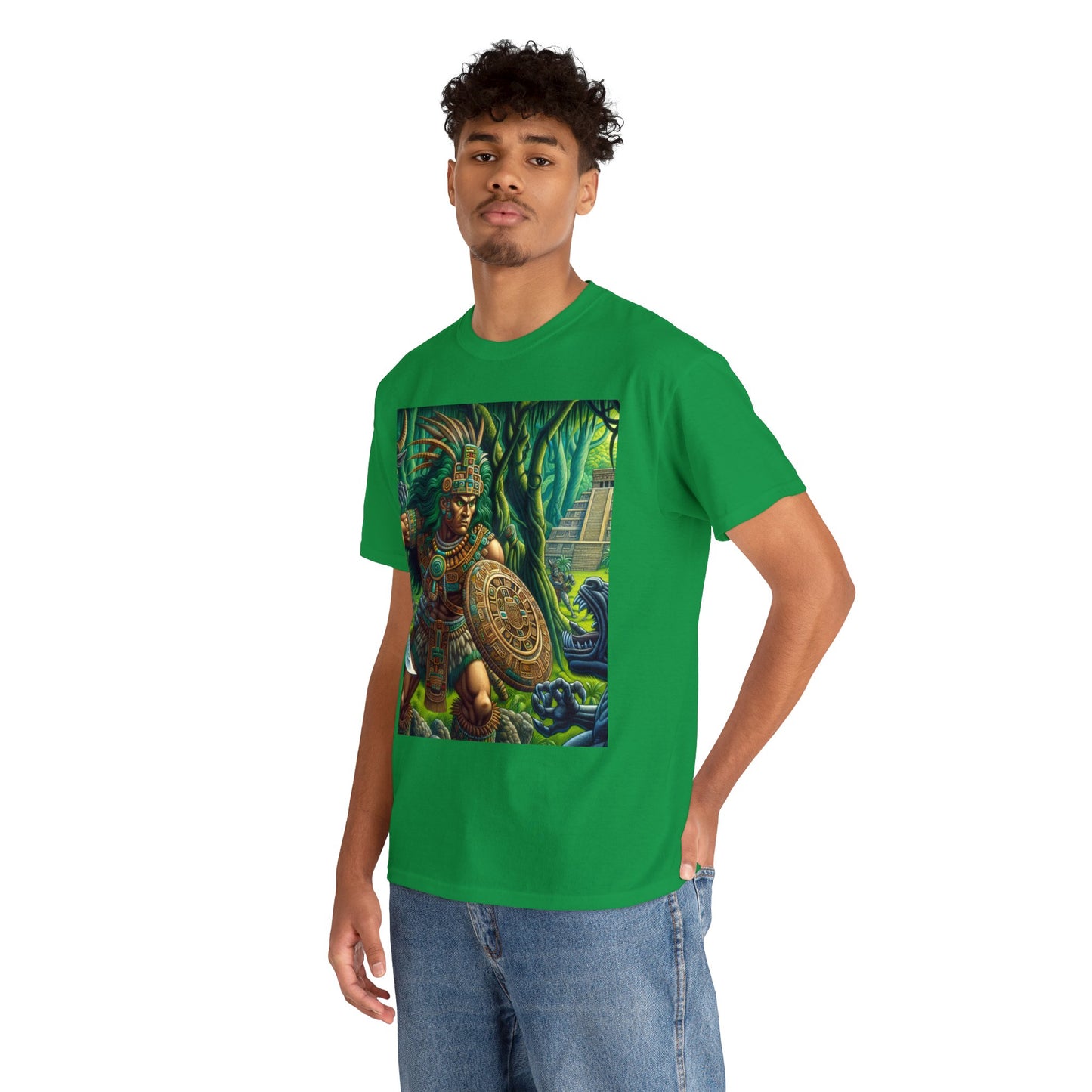 Taurus Aztec (4) Unisex Heavy Cotton Tee