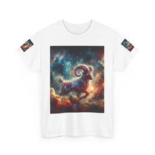 Load image into Gallery viewer, Aries Celestial Astrology Tee - Unisex Short Sleeve Shirt, Cosmic T-Shirt, Horoscope Apparel, Astrology Gift, Zodiac Wear
