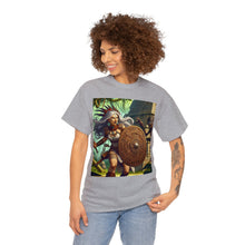 Load image into Gallery viewer, Cancer Aztec (F4) Unisex Heavy Cotton Tee
