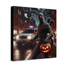 Load image into Gallery viewer, Halloween Canvas Wall Art, Spooky Mummy Decor, Perfect for Fall Home Decoration, Haunted House Vibes, Unique Gift Idea
