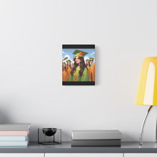 Load image into Gallery viewer, Graduation Canvas Art, Unique Gift for Grads, Home Decor, Wall Art, Motivational Art
