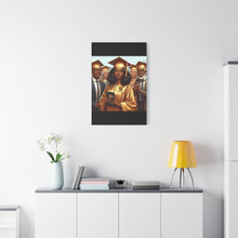 Load image into Gallery viewer, Graduation Canvas Print, Celebration Wall Art, Graduation Gift, Inspired Decor, Educational Achievement, Customizable Artwork
