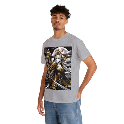 Samurai Cancer (F4) Unisex Heavy Cotton Tee