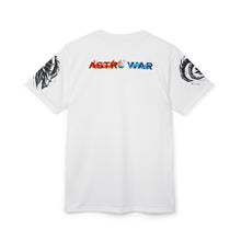 Load image into Gallery viewer, Bold Graphic Unisex Tee, AOP Black &amp; White Ram Design T-Shirt, Perfect for Gamers, Sport Fans, Unique Gift for Holidays
