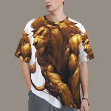 Load image into Gallery viewer, Leo Round Neck Loose T-Shirt (Rough Sketch) 3
