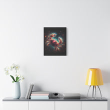 Load image into Gallery viewer, Cosmic Crab Canvas Wall Art, Nebula Art Print, Home Decor, Astrological Gift, Galactic Art Piece, Space-Themed Decoration
