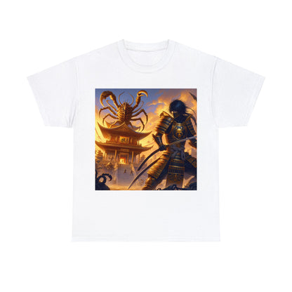 Samurai Scorpio (4) Unisex Heavy Cotton Tee