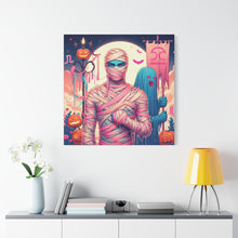 Load image into Gallery viewer, Canvas Art - Halloween Libra Astrology Mummy
