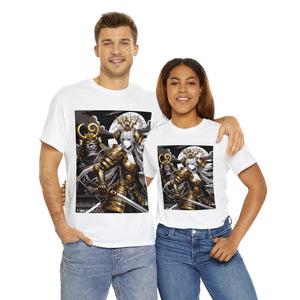 Samurai Cancer (F4) Unisex Heavy Cotton Tee