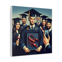 Load image into Gallery viewer, Graduation Canvas Wall Art, Perfect Gift for Graduates, Customizable Graduation Gift, College Decor, Graduation Celebration Decor
