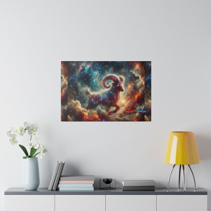 Aries Nebula (1) Matte Canvas, Stretched, 0.75"