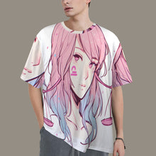 Load image into Gallery viewer, Libra Round Neck Loose T-Shirt (Rough Sketch)
