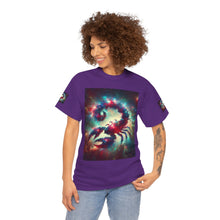 Load image into Gallery viewer, Cosmic Scorpion Tee | Unisex Heavy Cotton Tee | Astrowar Graphic Tees | Space Lover Apparel | Unique Astrology Shirt | Gift for Star [...]
