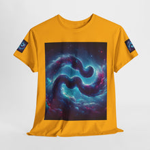 Load image into Gallery viewer, Aquarius Galaxy Themed Unisex Heavy Cotton Tee, Cosmic T-Shirt, Sci-Fi Apparel, Unique Space Graphic Tee, Gifts for Star Wars Lovers, Trendy [...]
