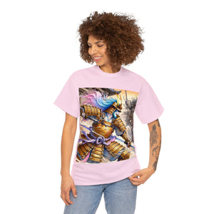 Samurai Libra (3) Unisex Heavy Cotton Tee