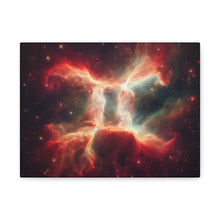 Load image into Gallery viewer, Celestial Canvas Wall Art, Starry Decor, Zodiac Home Accent, Gift for Astrology Lovers, Galaxy Art Print, Cosmic Wall Decor

