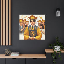 Load image into Gallery viewer, Graduation Canvas Art, Wall Décor, Gift for Grads, Celebration Artwork, Inspirational Home Decor
