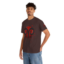 Load image into Gallery viewer, Aries Heart Tee, Unisex Heavy Cotton T-Shirt, Astrology Gift, Birthday Present, Graphic Tee, Casual Wear, Unique Design
