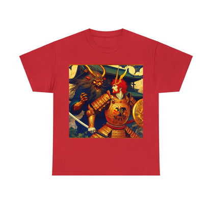 Samurai Aries (4) Unisex Heavy Cotton Tee