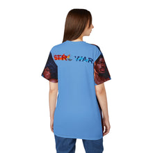 Load image into Gallery viewer, Romantic Libra Couple Graphic Tee - Unisex Cut &amp; Sew T-Shirt for Lovebirds
