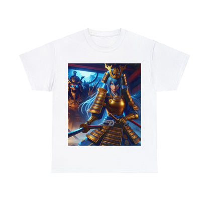 Samurai Aquarius (F2) Unisex Heavy Cotton Tee