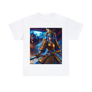 Samurai Aquarius (F2) Unisex Heavy Cotton Tee